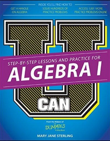 U Can: Algebra I For Dummies