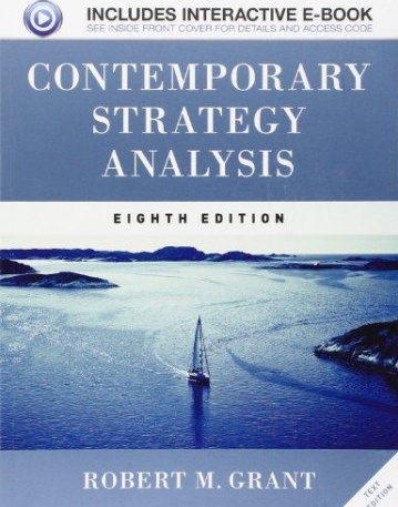 Contemporary Strategy Analysis Text Only,8e