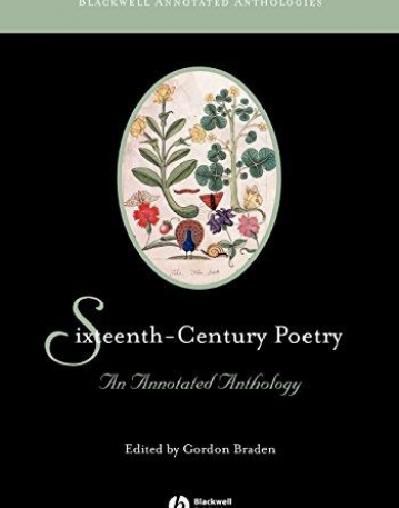 Sixteenth-Century Poetry: An Annotated Anthology