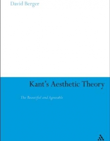 KANT'S AESTHETIC THEORY : THE BEAUTIFUL AND AGREEABLE