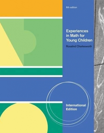 EXPERIENCES IN MATH FOR YOUNG CHILDREN, INTERNATIONAL EDITION