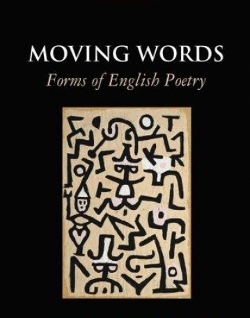 Moving Words: Forms of English Poetry