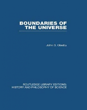 Boundaries of the Universe
