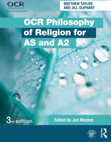 OCR Philosophy of Religion for AS and A2