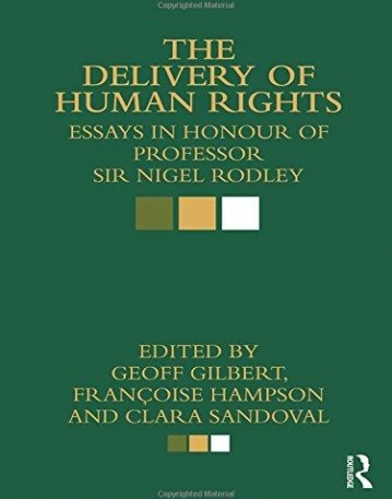 DELIVERY OF HUMAN RIGHTS, THE