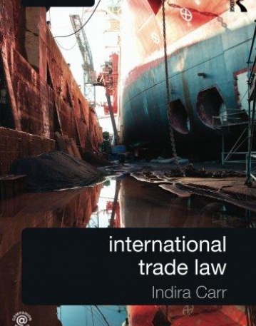 International Trade Law (Commonwealth Caribbean Law)