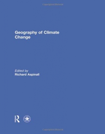 GEOGRAPHY OF CLIMATE CHANGE
