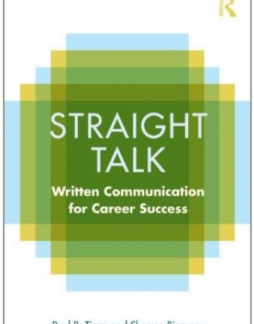 STRAIGHT TALK: WRITTEN COMMUNICATION FOR CAREER SUCCESS