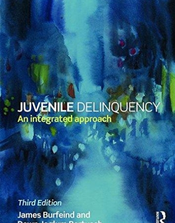 Juvenile Delinquency: An integrated approach