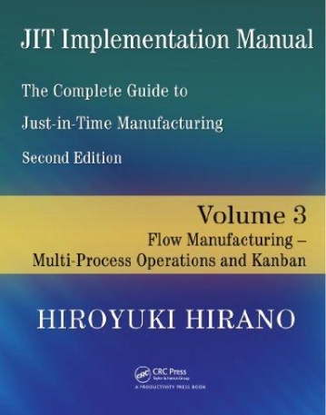 JIT IMPLEMENTATION MANUAL -- THE COMPLETE GUIDE TO JUST-IN-TIME MANUFACTURING