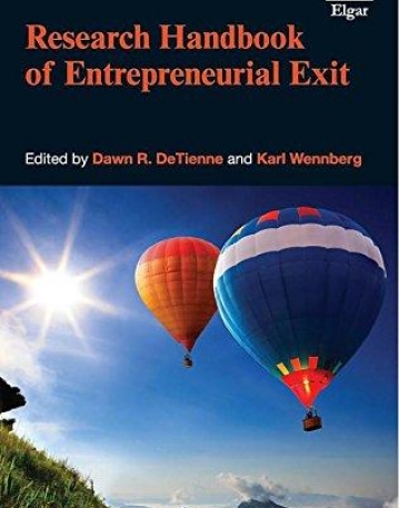 Research Handbook of Entrepreneurial Exit (Research Handbooks in Business and Management series) (Elgar Original Reference)