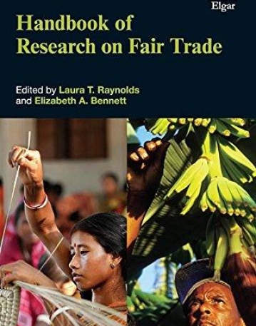 Handbook of Research on Fair Trade (Elgar Original Reference)
