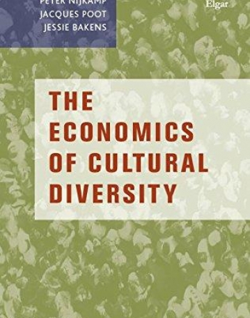 The Economics of Cultural Diversity