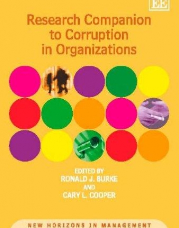 RESEARCH COMPANION TO CORRUPTION IN ORGANIZATIONS