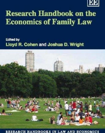 RESEARCH HANDBOOK ON THE ECONOMICS OF FAMILY LAW (RESEA