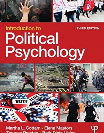 Introduction to Political Psychology: 3rd Edition