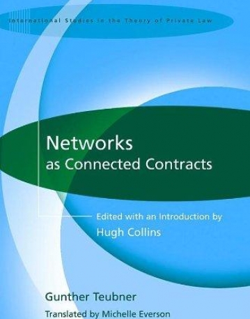 NETWORKS AS CONNECTED CONTRACTS: EDITED WITH AN INTRODU