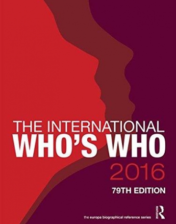The International Who's Who 2016
