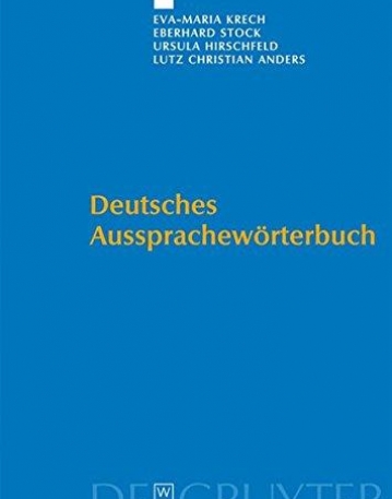 DEUTSCHES AUSSPRACHEWأ¶RTERBUCH (GERMAN EDITION)