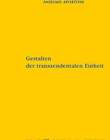 FORMS OF TRANSCENDENTAL UNITY. CONDITIONS OF SYNTHESIS IN KANT