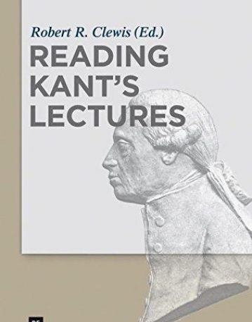 Reading Kant's Lectures