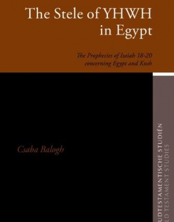 STELE OF YHWH IN EGYPT (OUDTESTAMENTISCHE STUDIEN/ OLD