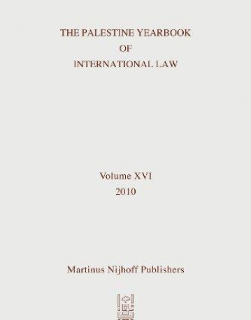 PALESTINE YEARBOOK OF INTERNATIONAL LAW, VOLUME 16 (201