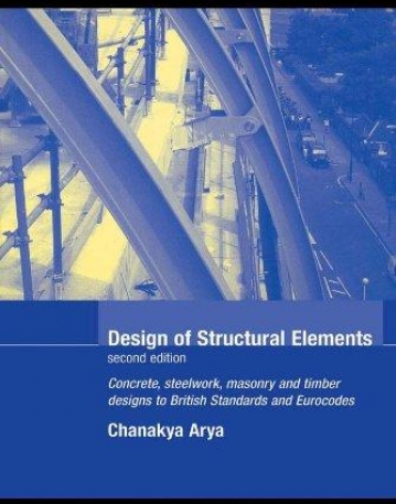 DESIGN OF STRUCTURAL ELEMENTS 2ND ED