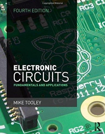 Electronic Circuits: Fundamentals and applications