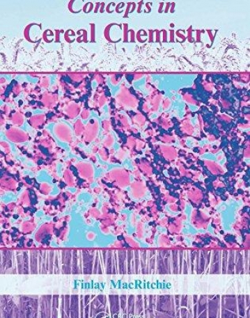 CONCEPTS IN CEREAL CHEMISTRY