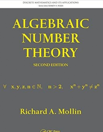 ALGEBRAIC NUMBER THEORY, SECOND EDITION