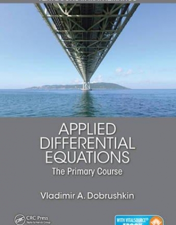 Applied Differential Equations: An Introduction (Textbooks in Mathematics)