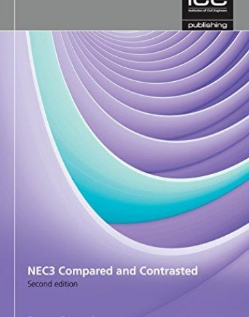 NEC3 and Construction Contracts: Compared and Contrasted, 2nd edition