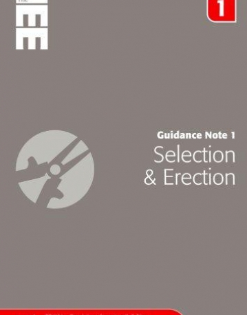 GUIDANCE NOTE 1: SELECTION AND ERECTION OF EQUIPMENT, 5TH EDITION