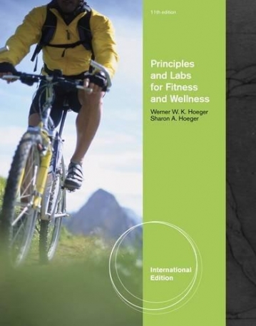 PRINCIPLES AND LABS FOR FITNESS AND WELLNESS