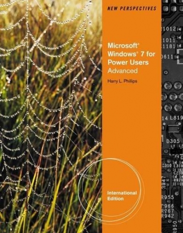 NEW PERSPECTIVES ON MICROSOFT? WINDOWS 7 FOR POWER USER