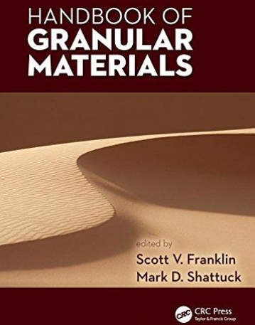 Handbook of Granular Materials