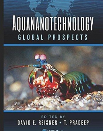Aquananotechnology: Global Prospects