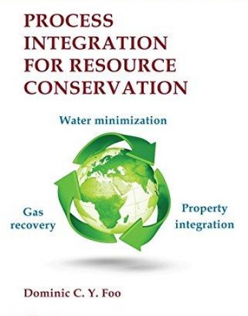PROCESS INTEGRATION FOR RESOURCE CONSERVATION