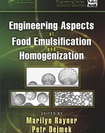 Engineering Aspects of Food Emulsification and Homogenization