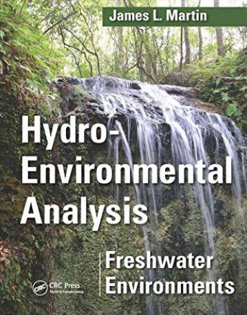 Hydro-Environmental Analysis: Freshwater Environments