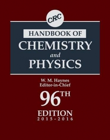 CRC Handbook of Chemistry and Physics, 96th Edition (CRC Handbook of Chemistry & Physics)