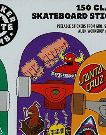 Stickerbomb Skateboard