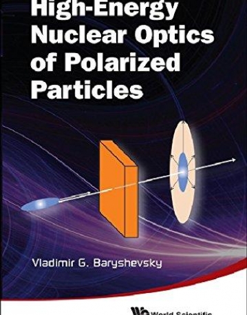 HIGH-ENERGY NUCLEAR OPTICS OF POLARIZED PARTICLES