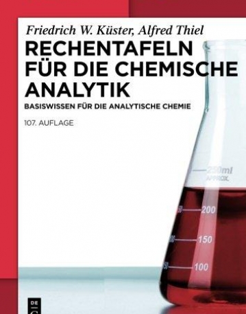 RECHENTAFELN FUR DIE CHEMISCHE ANALYTIK