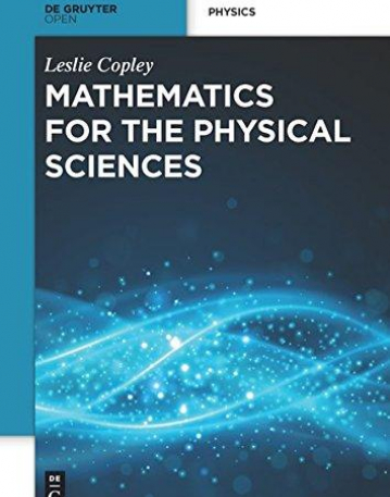 Mathematics for the Physical Sciences