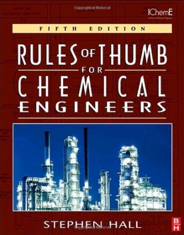 Rules of Thumb for Chemical Engineers, 5th Edition