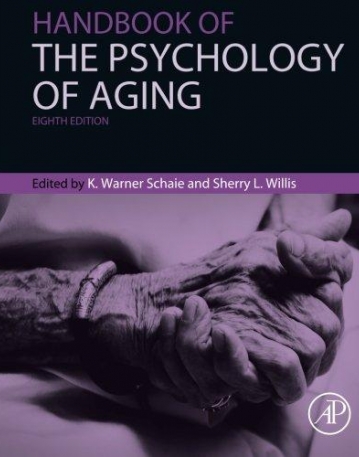 Handbook of the Psychology of Aging