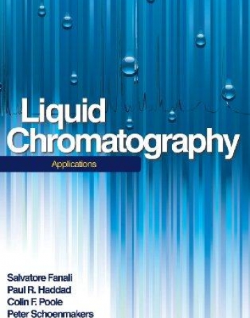 Liquid Chromatography, Applications