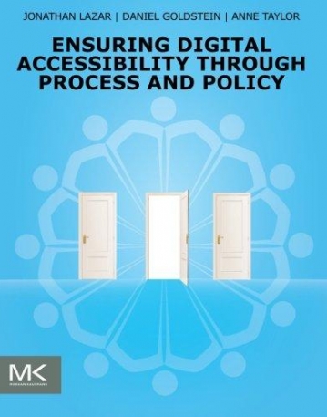 Ensuring Digital Accessibility through Process and Policy